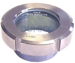 DIN Rundes Schauglas Kijkglas armatuur